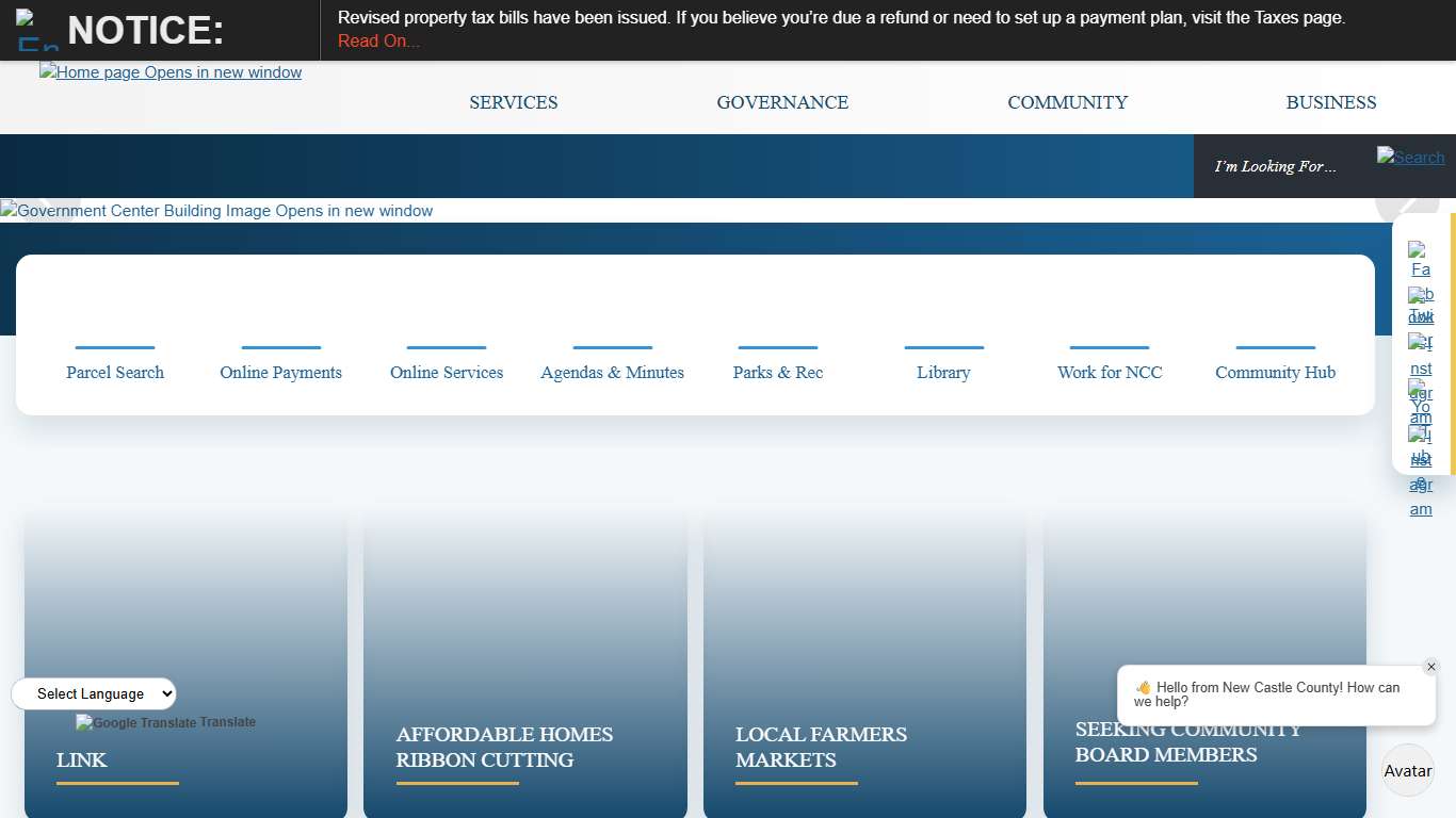 New Castle County, DE - Official Website | Official Website